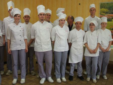 La classe de Bac pro Alimentation